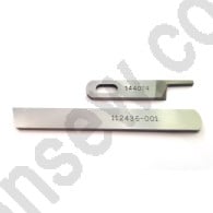 Genuine Brother top & lower blades for industrial overlock machine